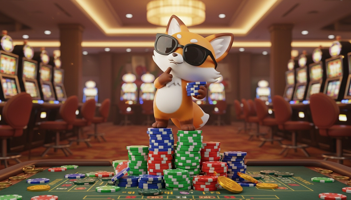 Casino mascot thinking about how PayID works for real money pokies
